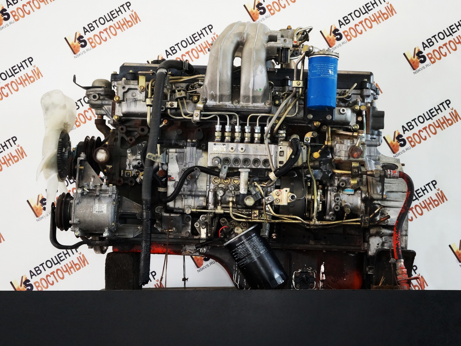 Двигатель, MMC, Fuso, FK-series, 6M61, Tics/рядный, 2004, 165kW/225PS, Контракт, MMC