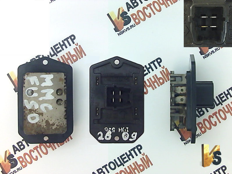 Резистор (сопротивление) мотора отопителя, MMC, Fuso, FK6xx/FK7xx, 24V/4P, 03-, MK565766 / MC966485 / MC962159, Контракт, MMC