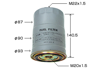 Фильтр топливный FC332, MMC, Canter, 4M51, ME132526 / ME132525 / AY500-MT003, New, Vic