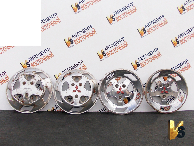 Комплект колпаков для колесных дисков R16, MMC, Canter, FE-series, 5 шпилек / 150 мм, MZ566601, Контракт, MMC